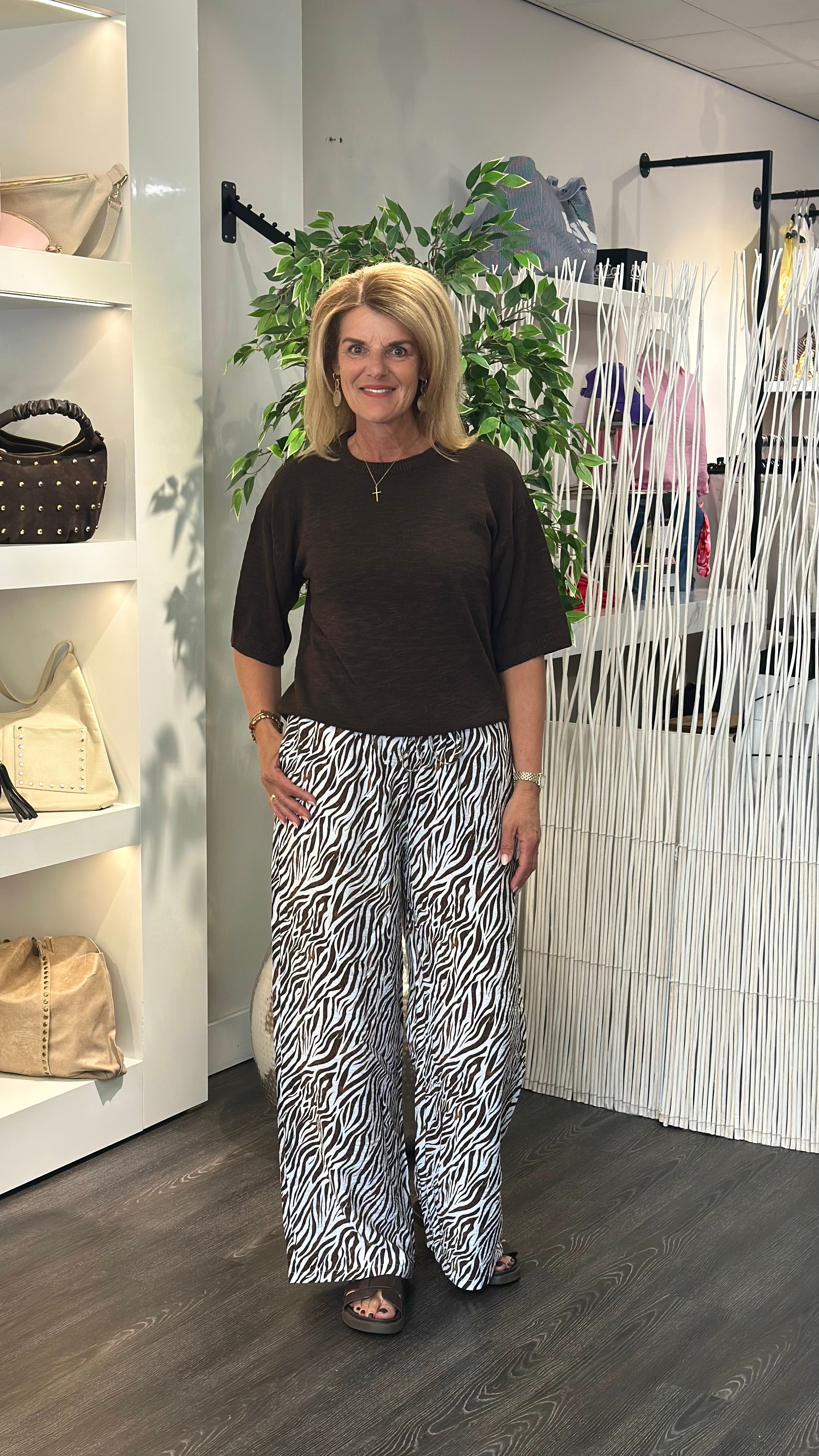 Freequent Vicki Pullover coffee bean