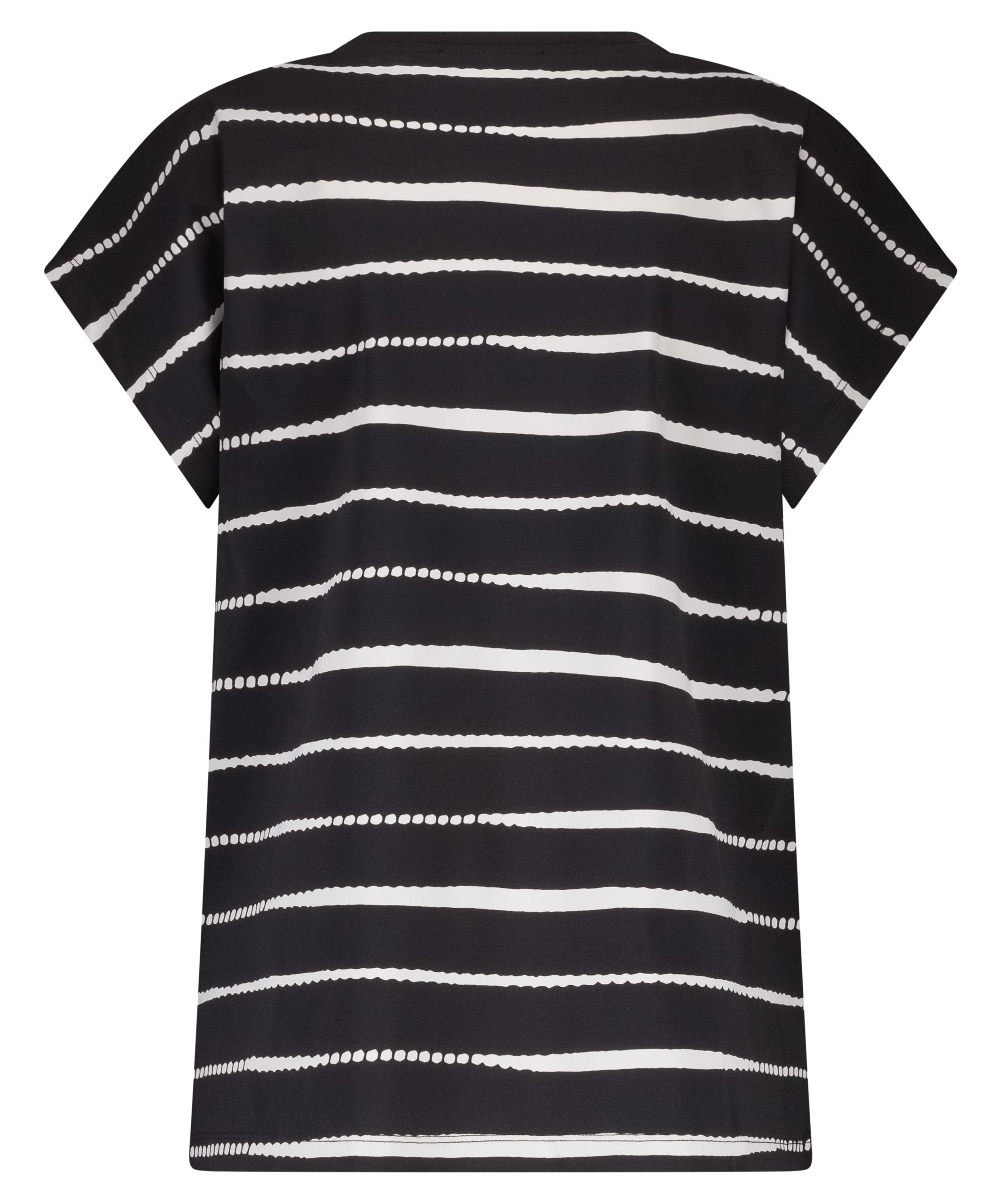 Lady Day Kat Top painted stripe black