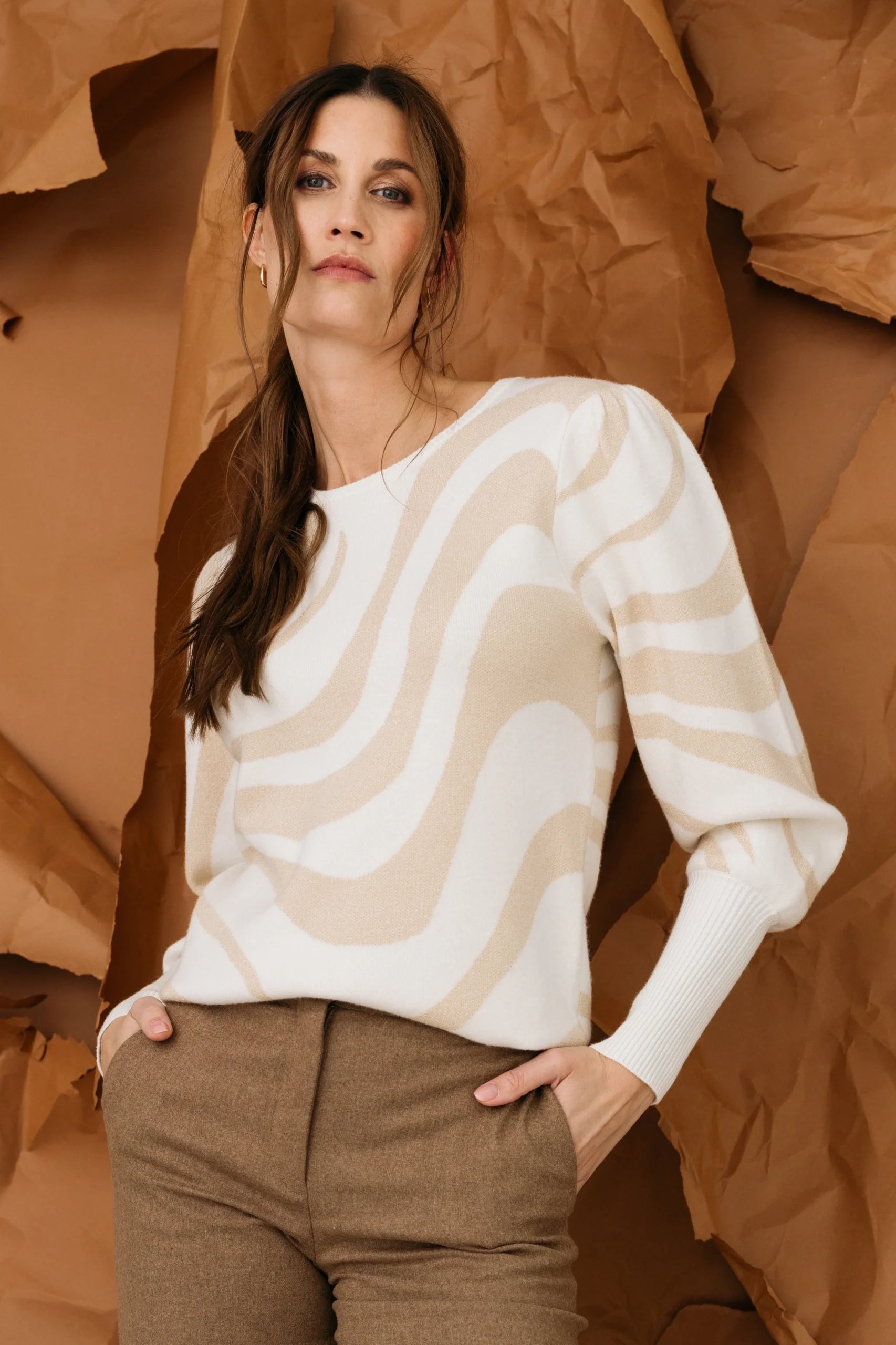 Maicazz Kahn Pullover trui wave