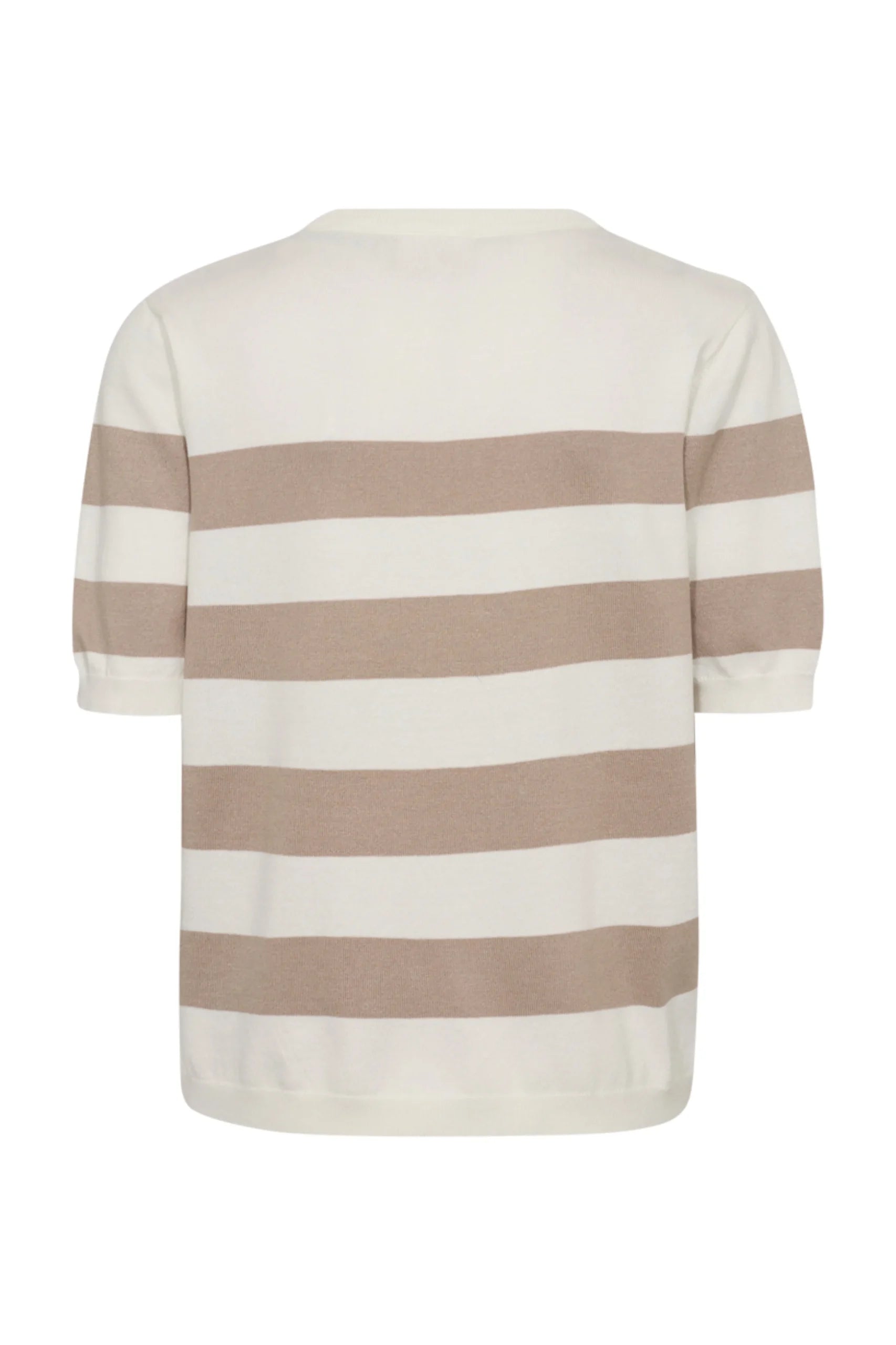 Freequent Pixie Pullover star off white w. taupe