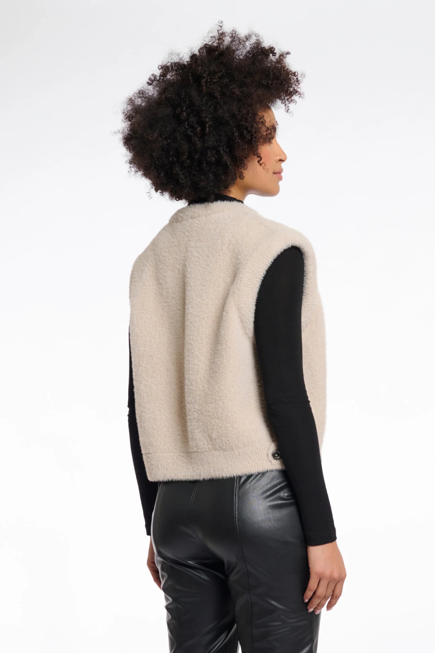 Rino & Pelle Elona Gilet stone