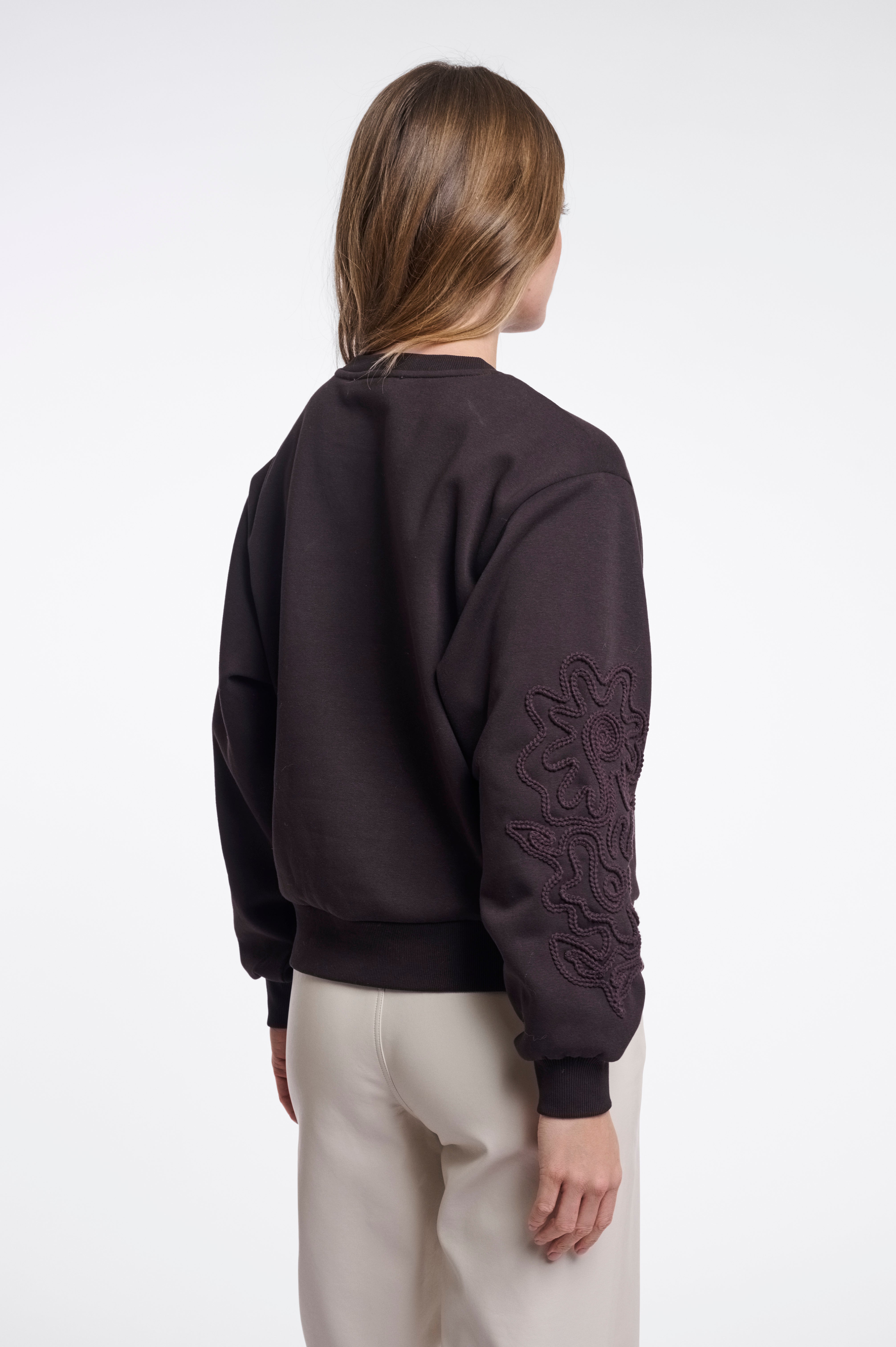 Rino & Pelle manar sweater bruin