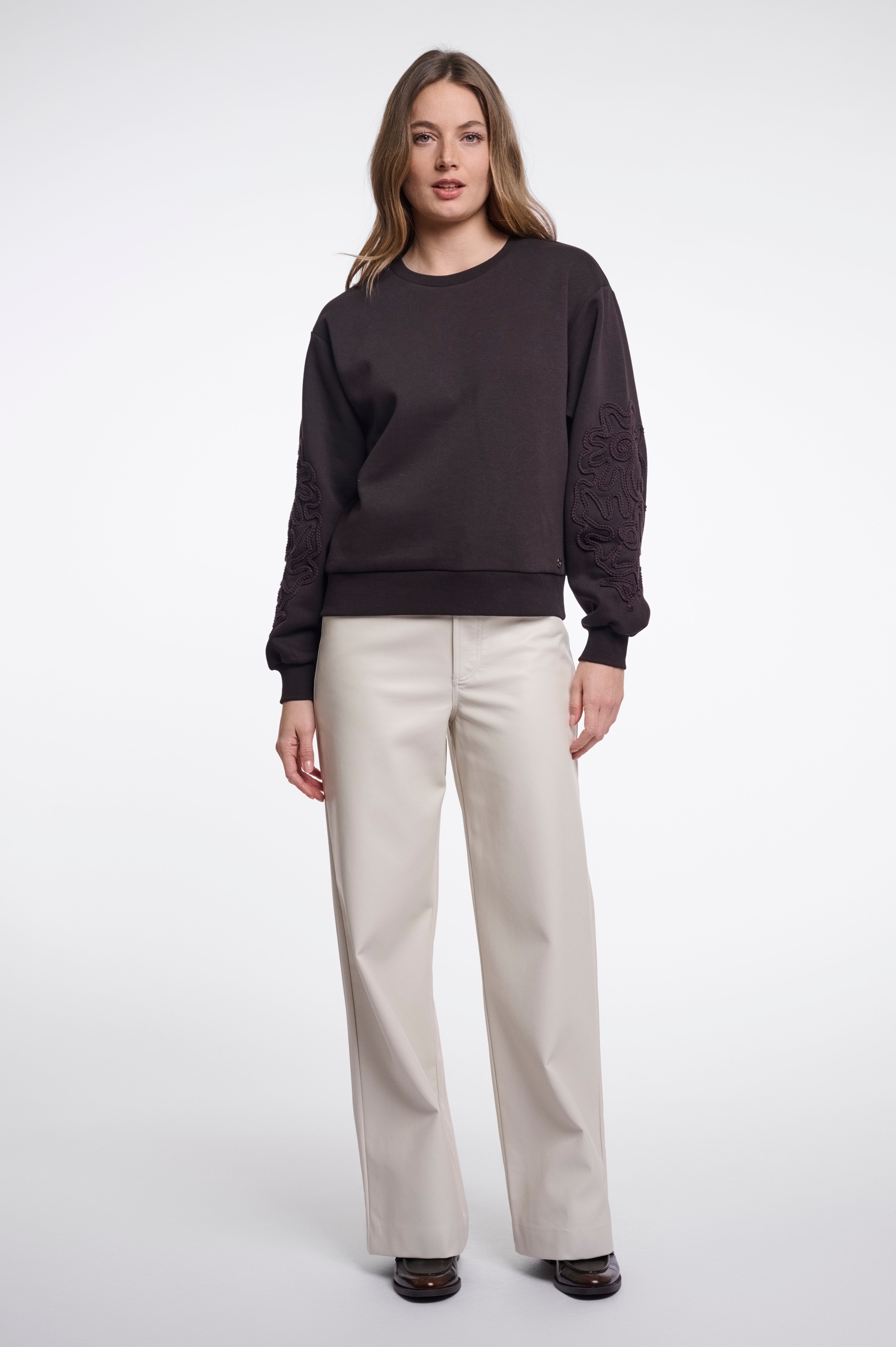 Rino & Pelle manar sweater bruin
