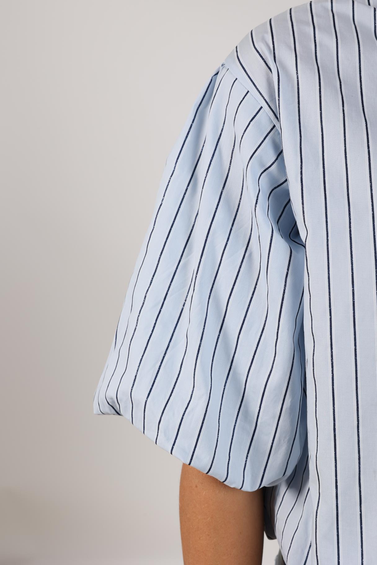 Nukus Leia Blouse Stripe cloudy