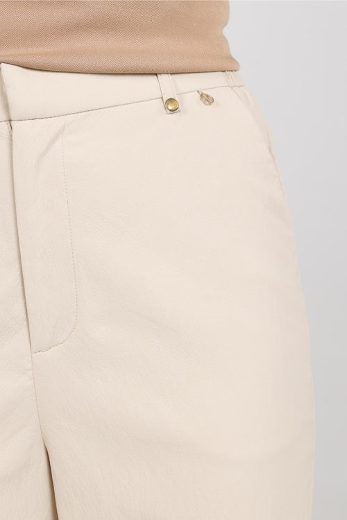 Nukus Beverly Pants PU Sand