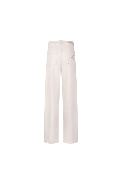 Nukus Petra Pants Off White