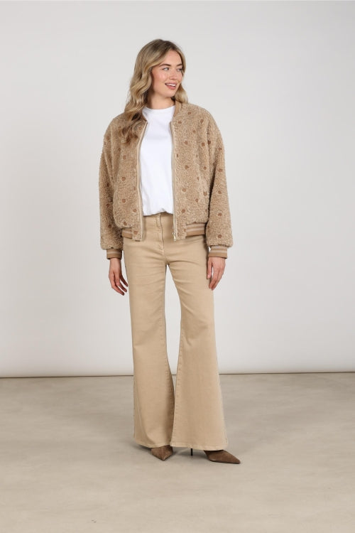 Nukus Henny Jacket Dots Sand