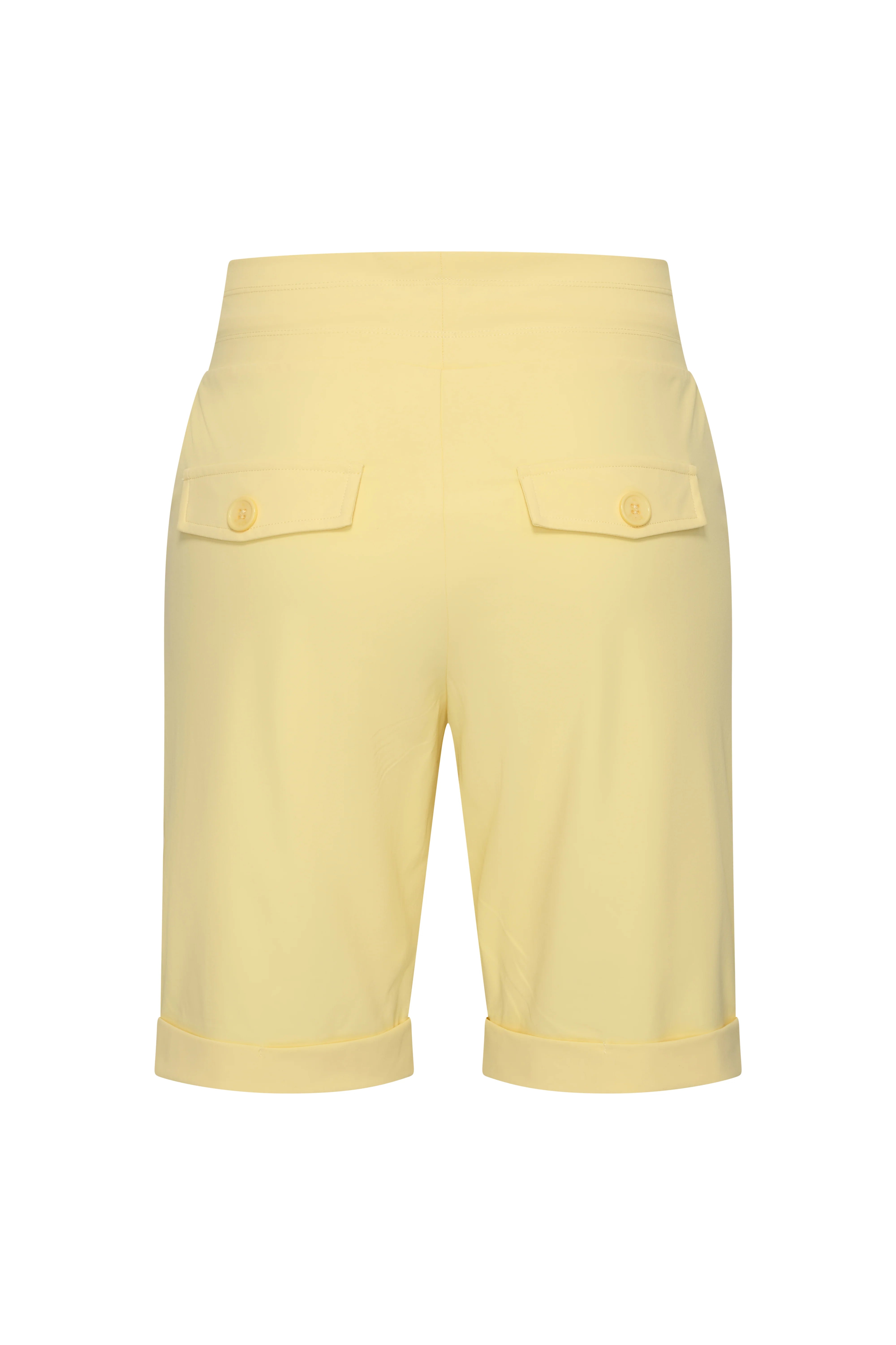 Mi Piace Travelstof Bermuda Broek 202589 lemon yellow