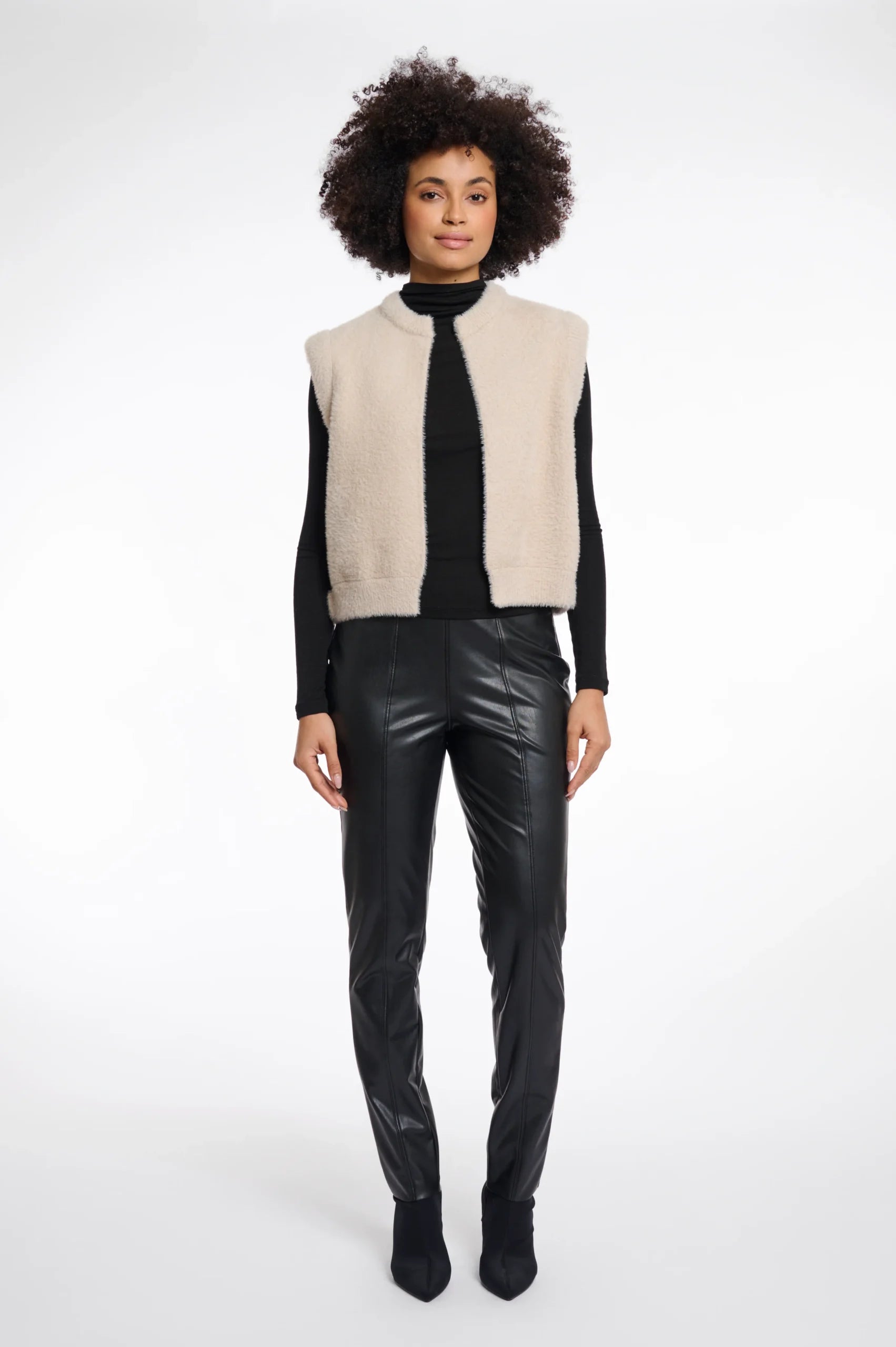 Rino & Pelle Elona Gilet stone