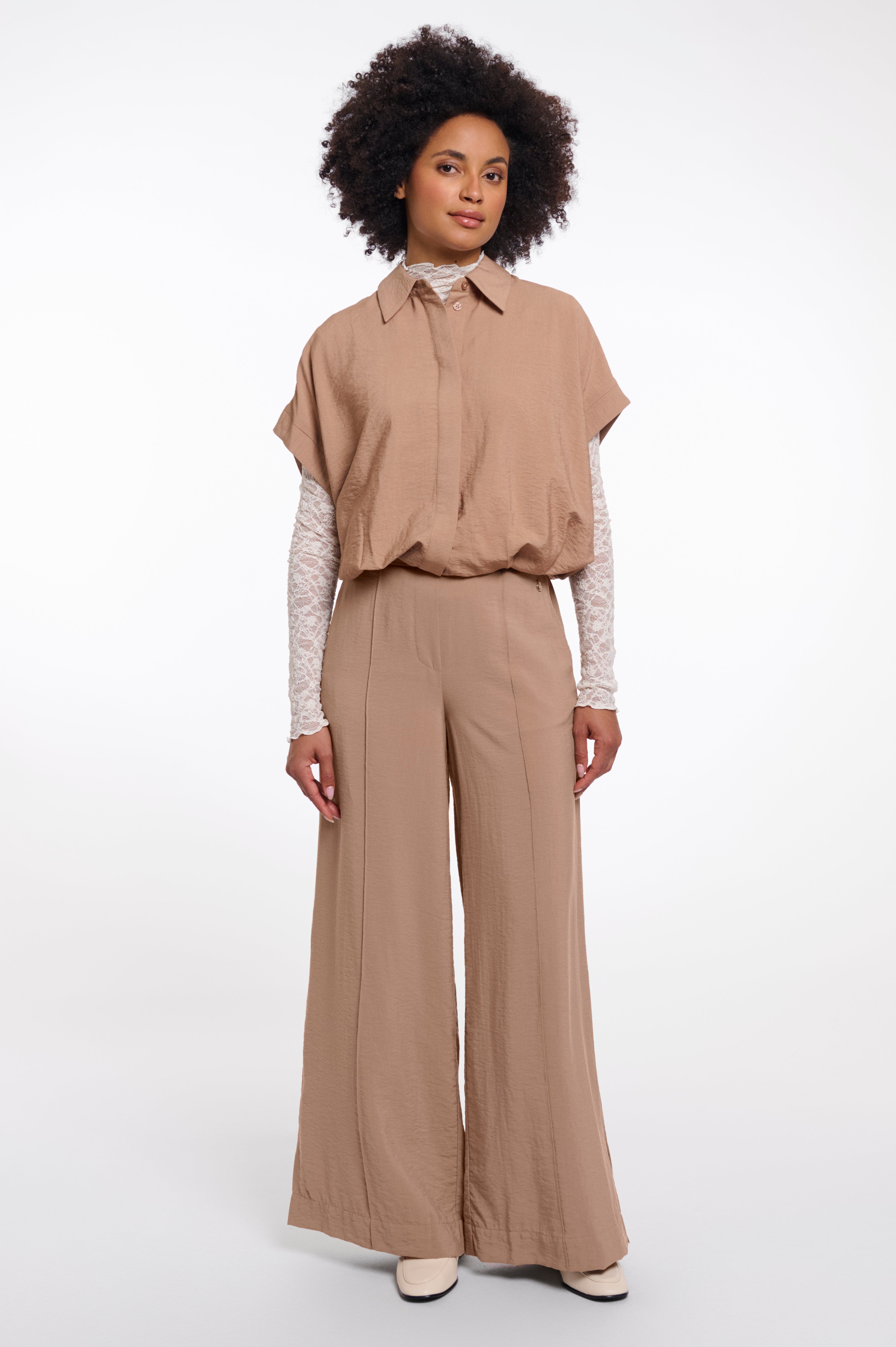 Rino & Pelle Darja Broek rosy brown