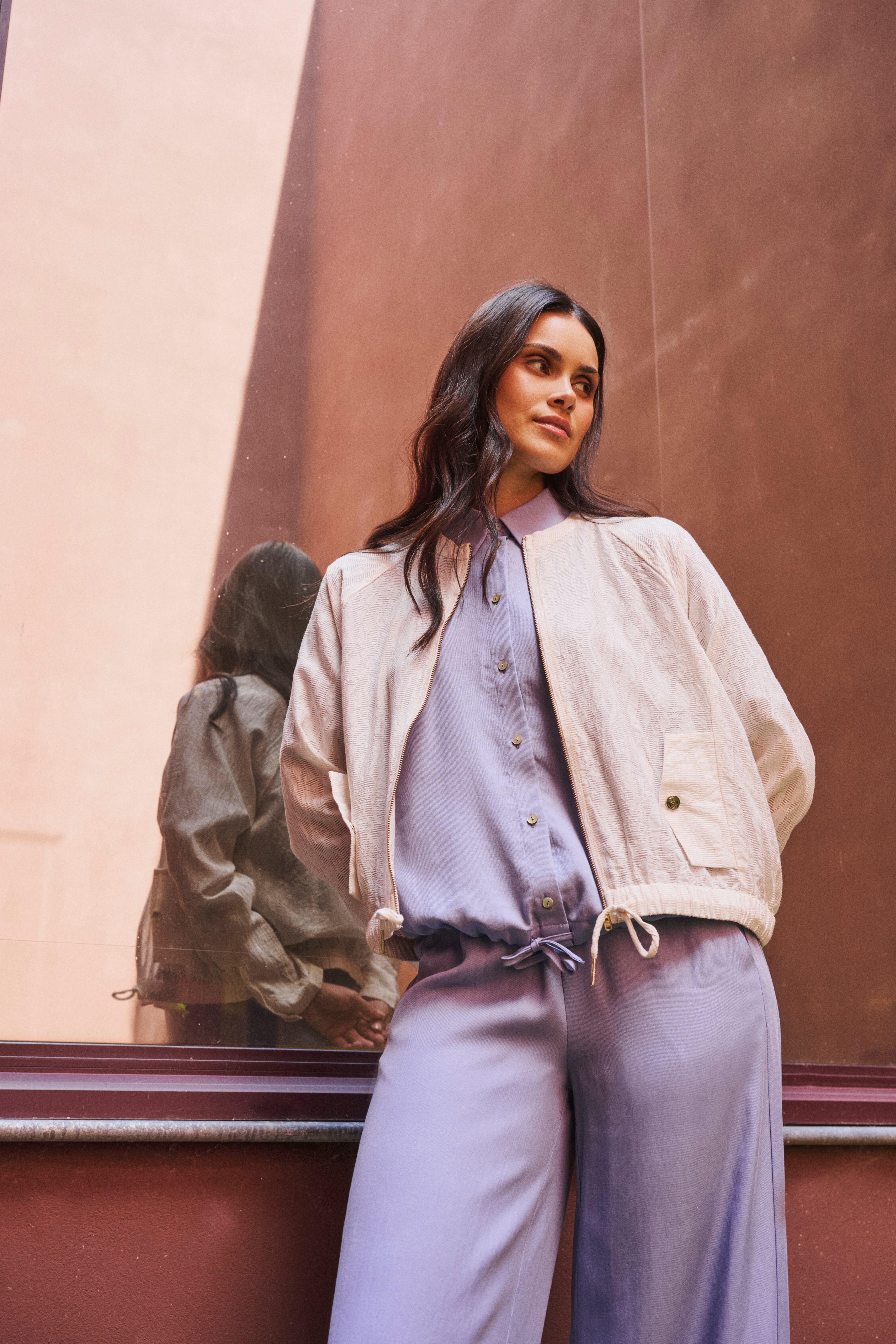 Rino & Pelle Nour Broek brushed blue