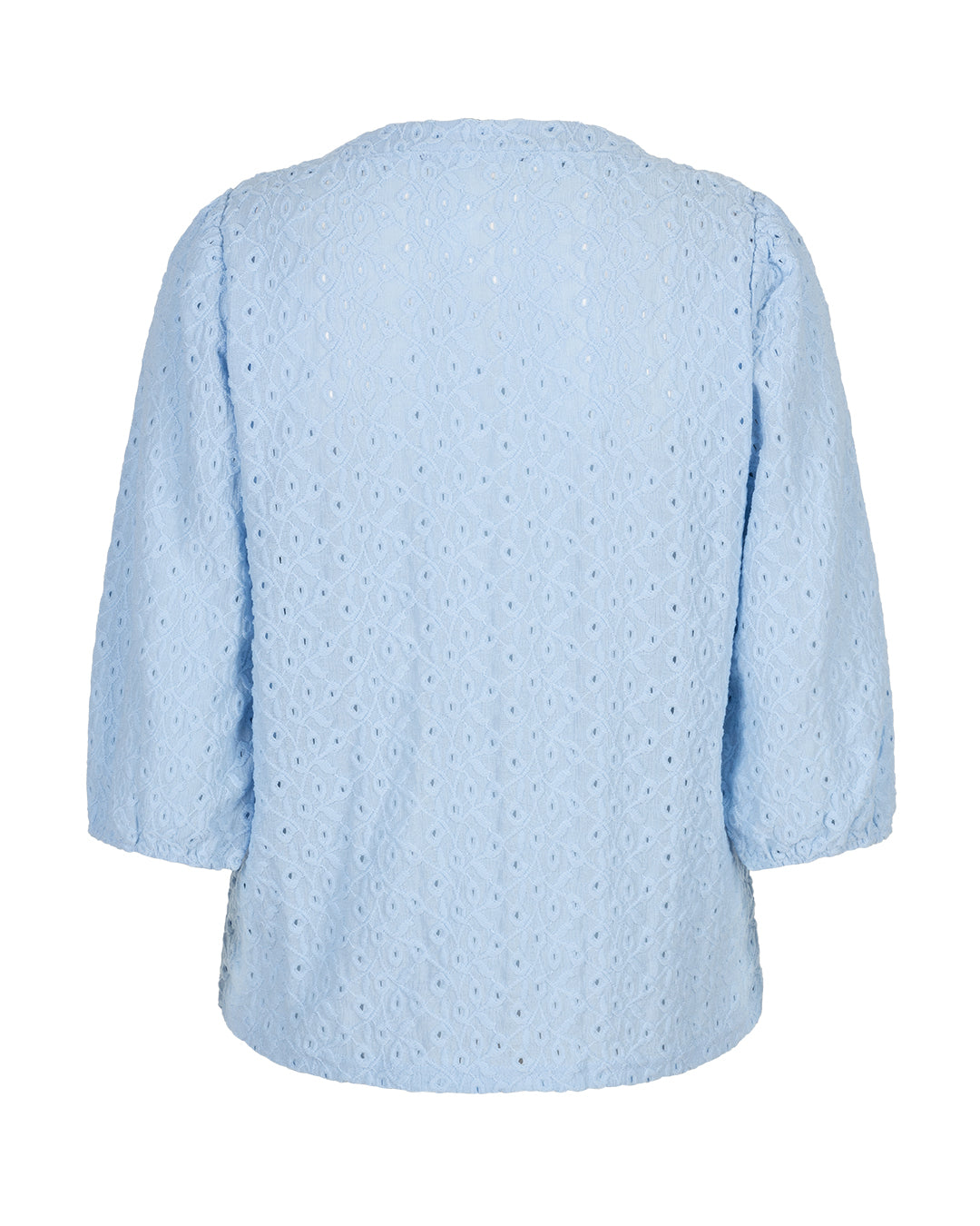 Red Button Top Ajour lightblue