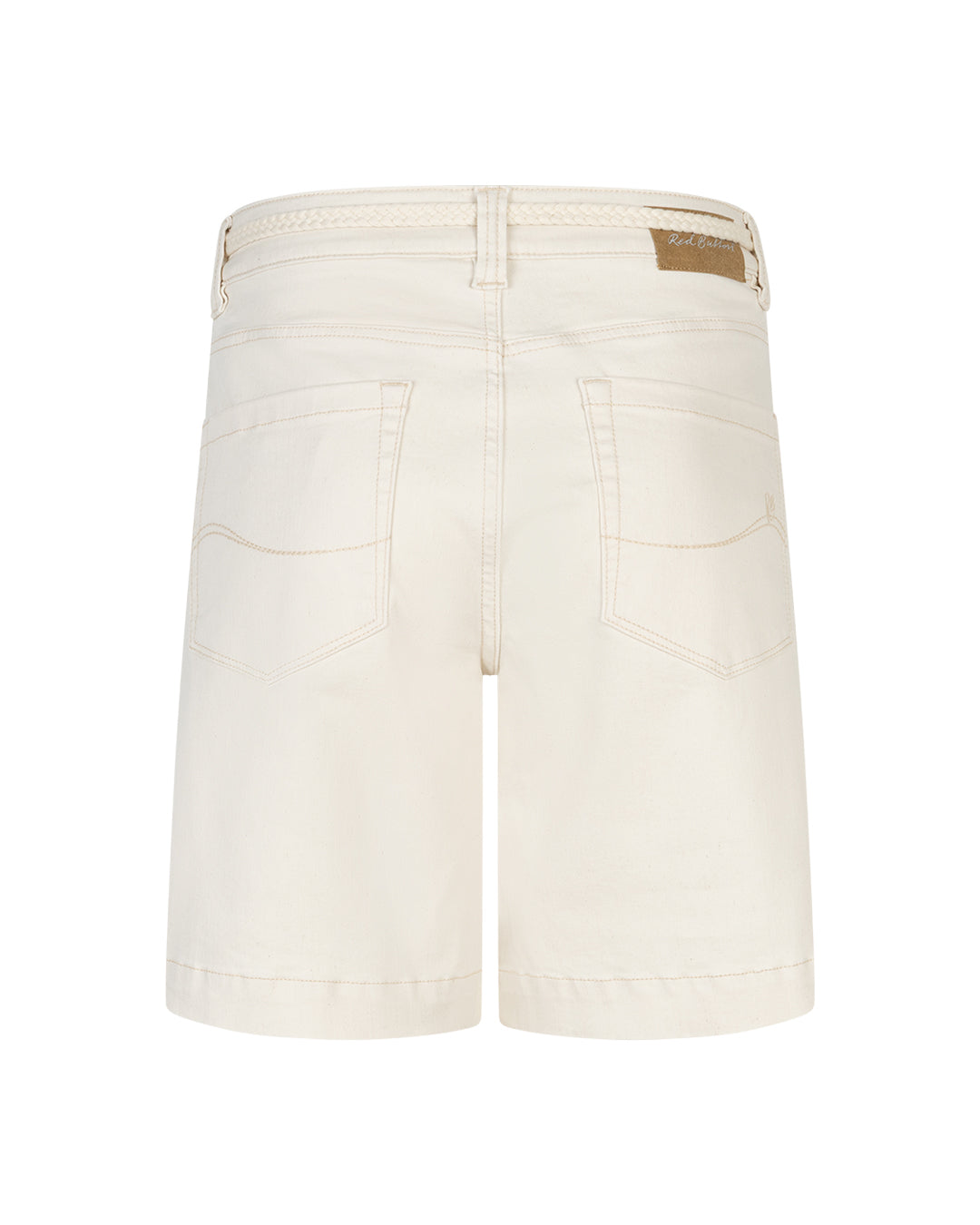 Red Button Colette Short & Belt ecru