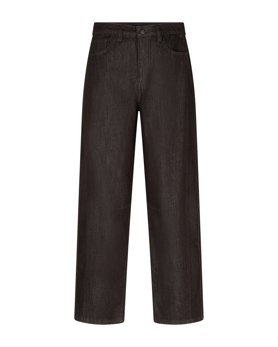 Red Button Cayla colored high rise barrel jeans Espresso - L28