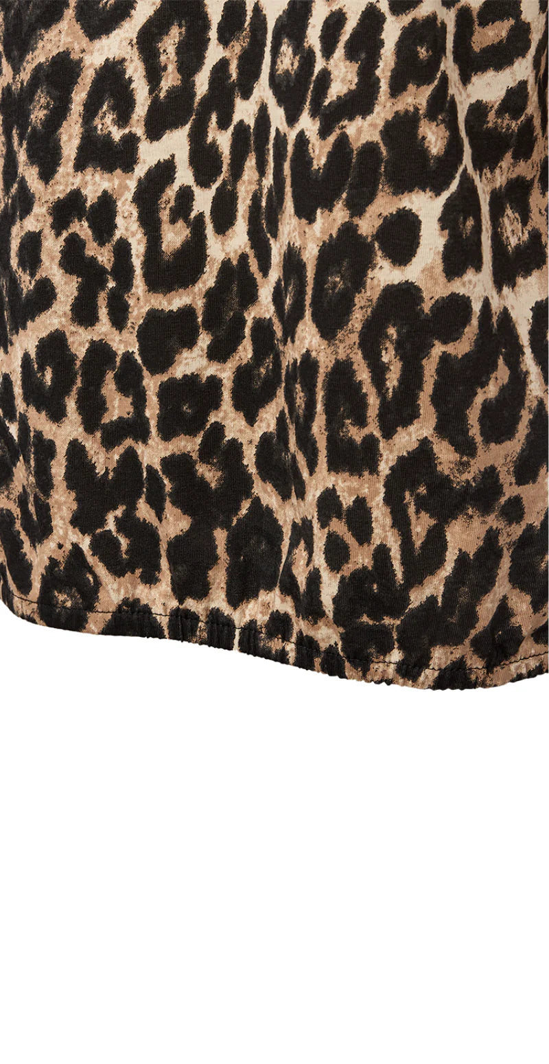 Freequent Seline Tee burro w. black