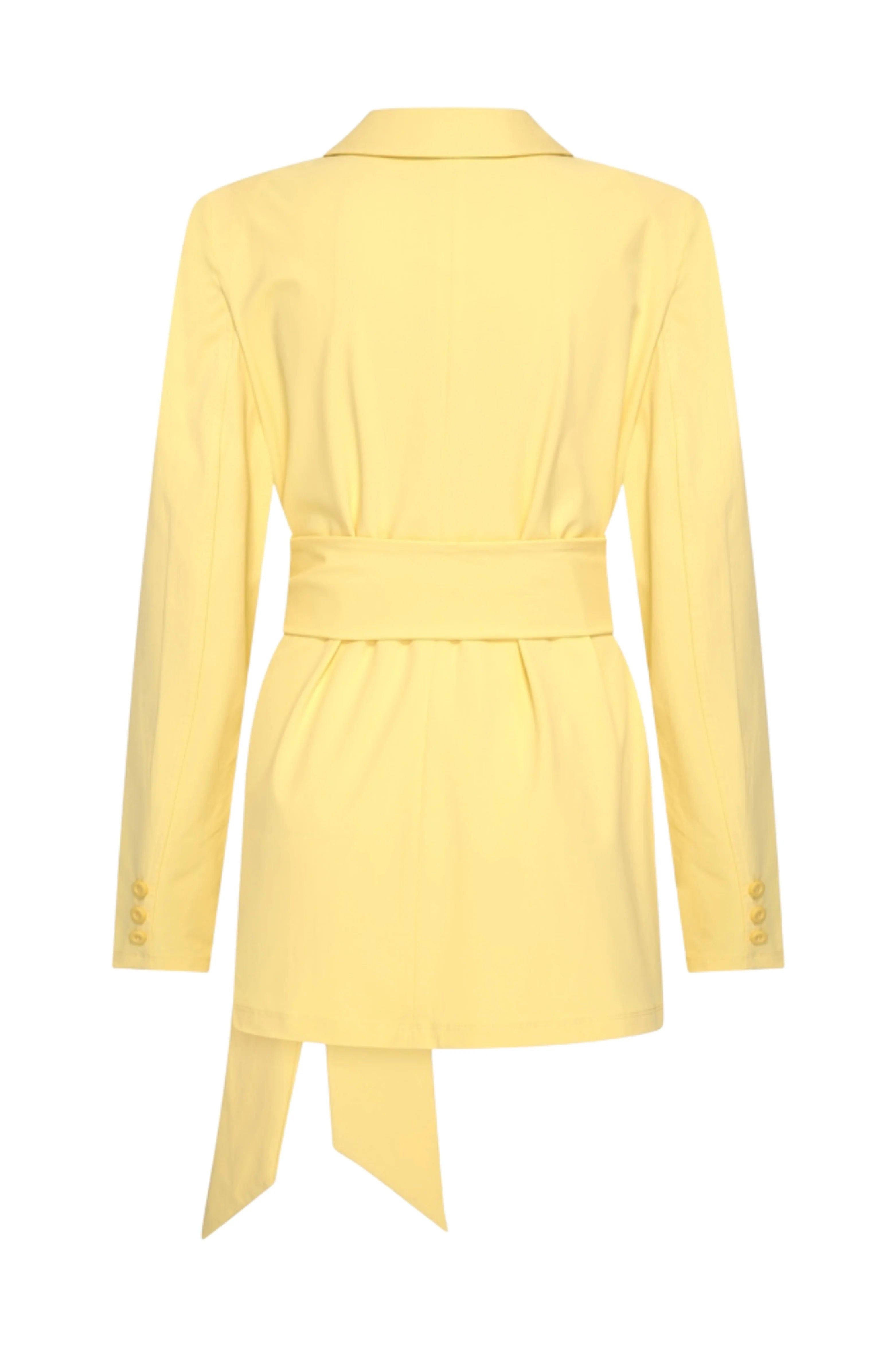 Mi Piace Travel Blazer Belted 202823 lemon yellow