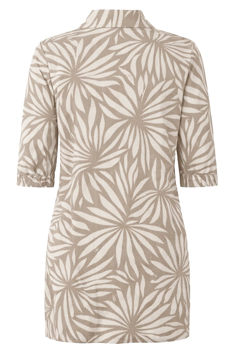 Zoso Laurien Travelstof Jurk sand stone kit