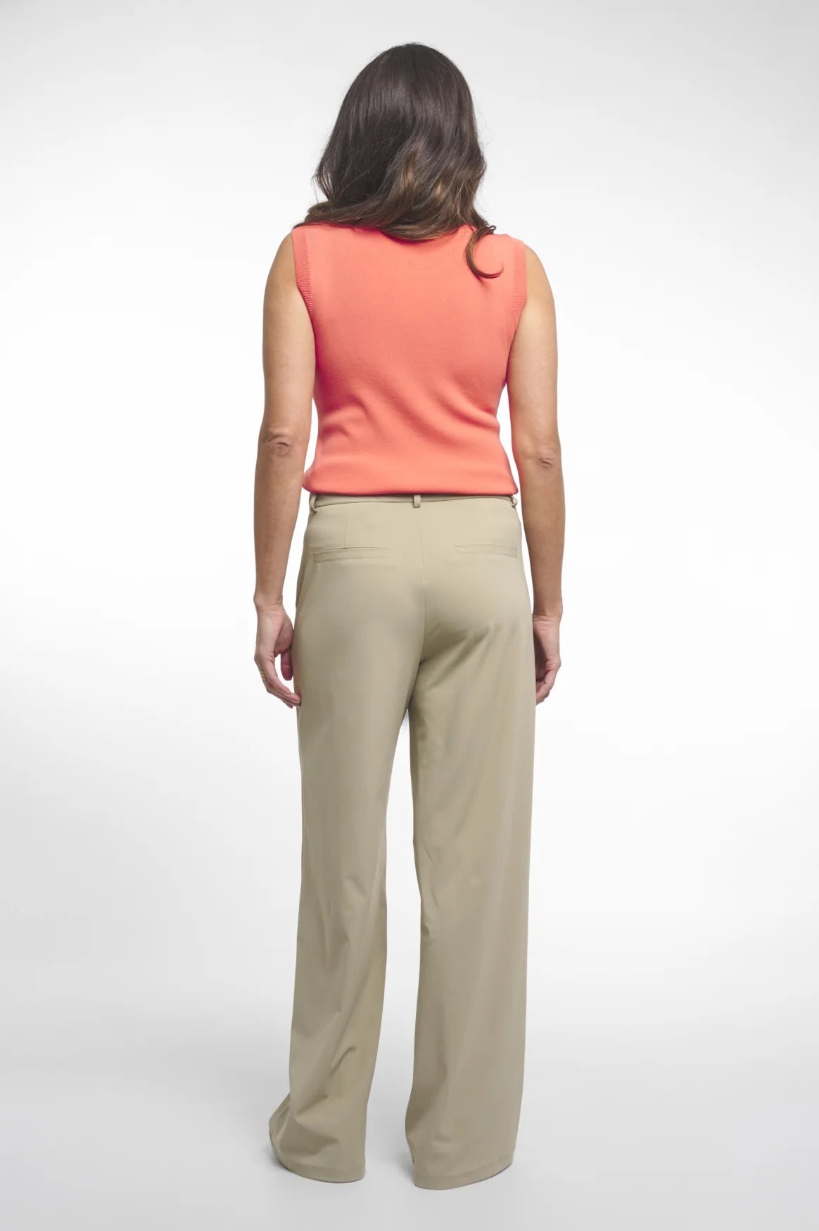 Zoso Miriam Travelstof Broek sage