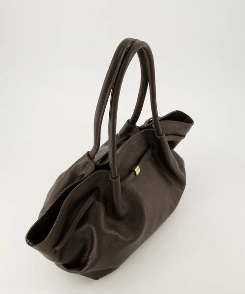 Coline Schoudertas Leer Mole Brown T348