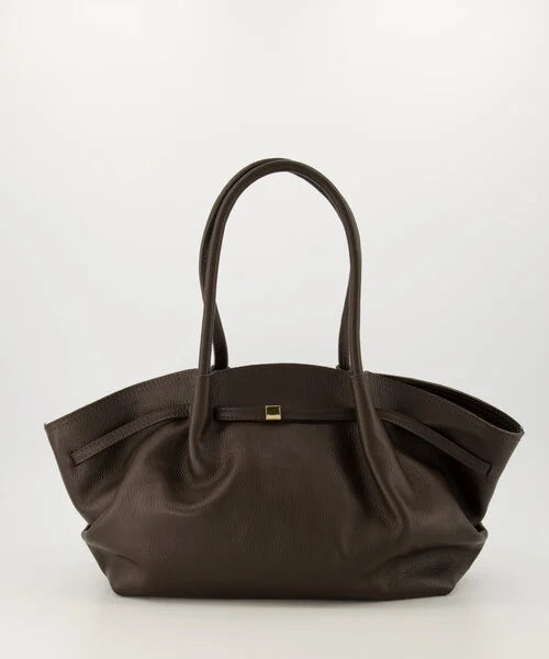 Coline Schoudertas Leer Mole Brown T348