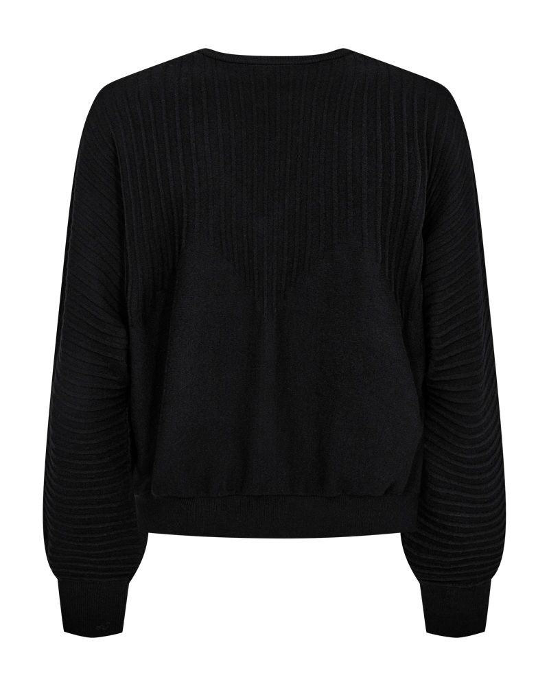 Freequent Alfa Pullover trui black