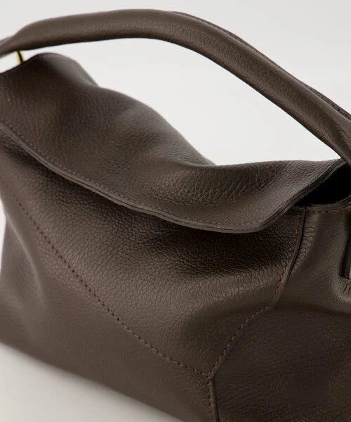 Lexi Tas Leer Mole Brown T306
