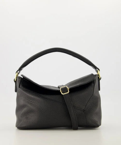 Lexi Tas Leer Zwart T306