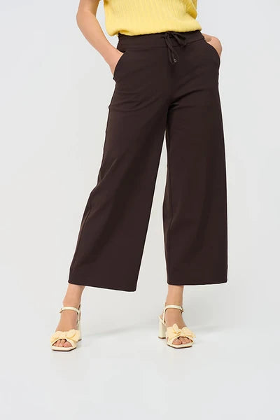Mi Piace Travelstof Culotte Broek 202816 espresso