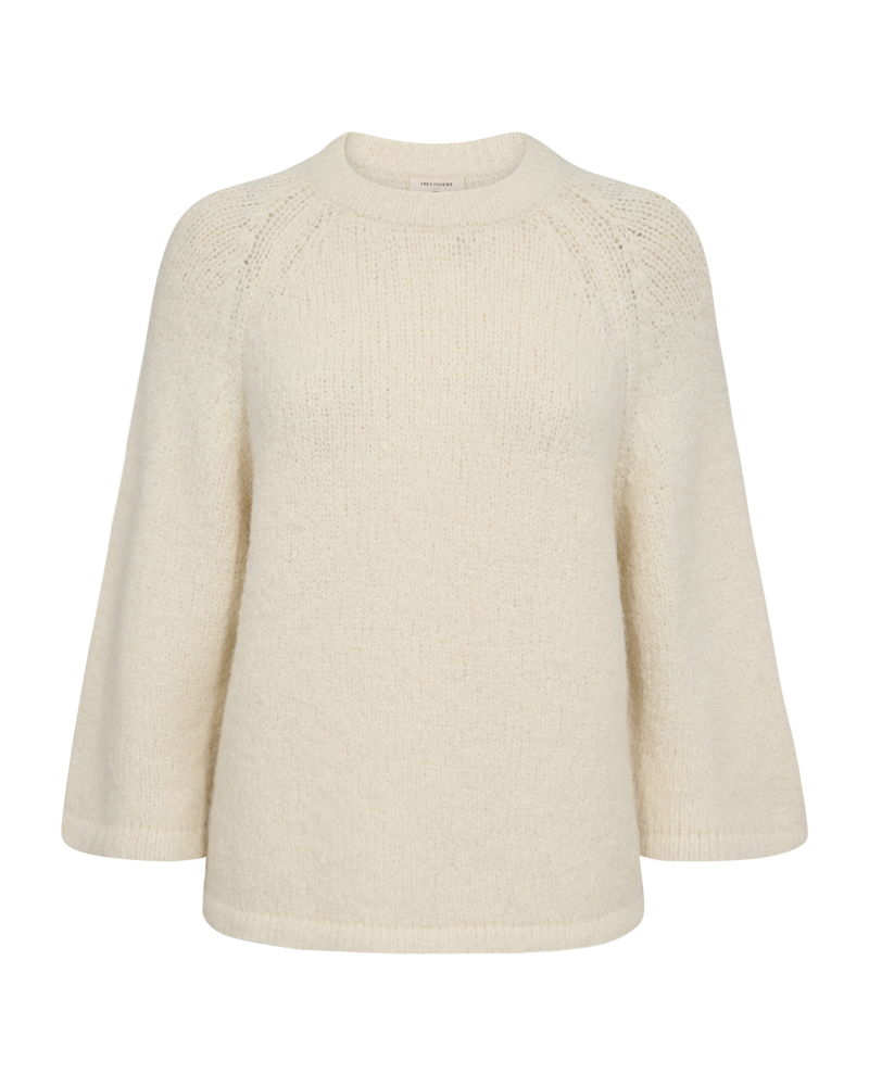 Freequent Grslulu Pullover moonbeam melange