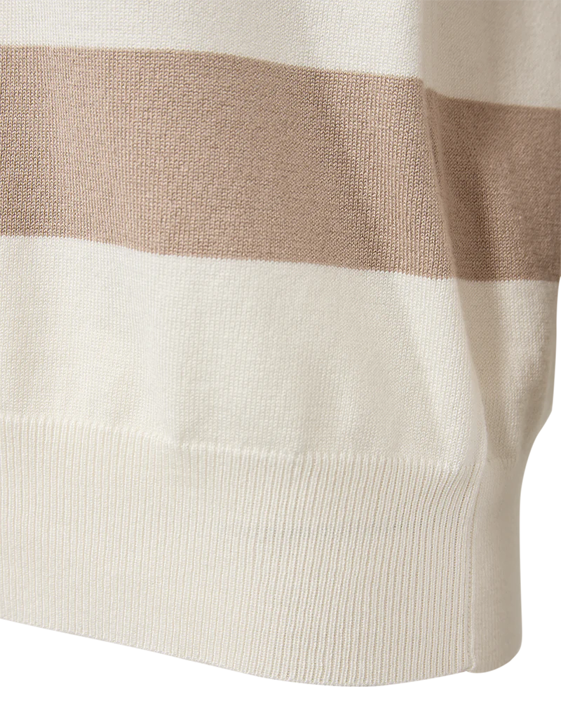 Freequent Pixie Top star off white w. simply taupe