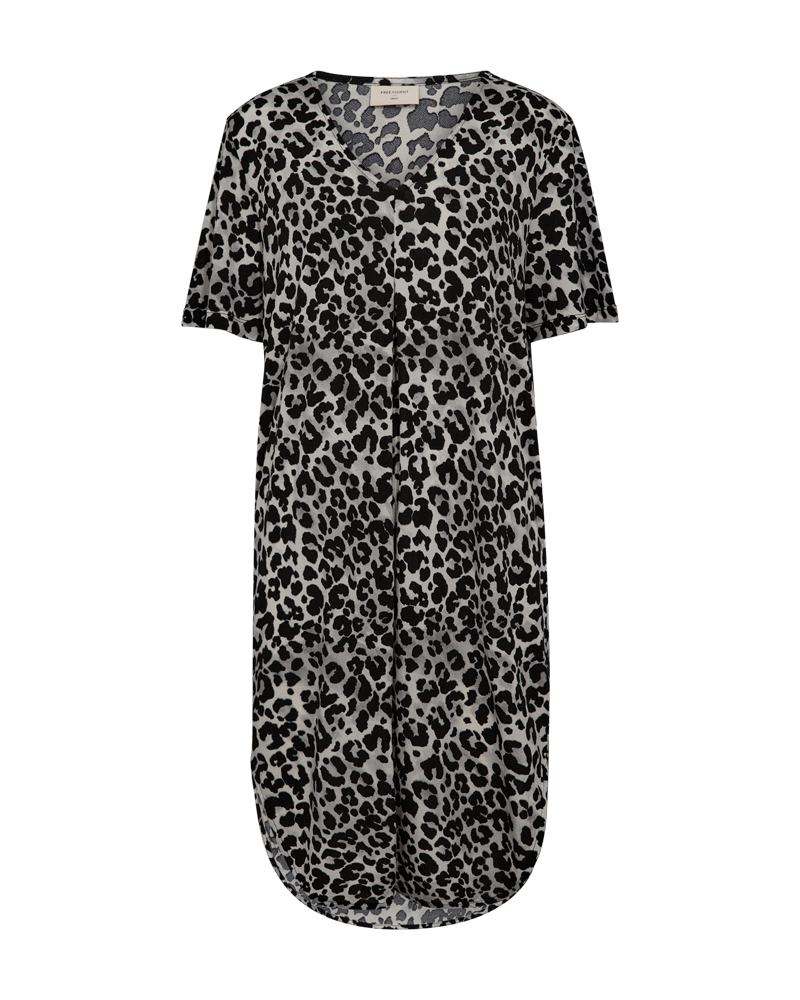 Freequent Floi Jurk high rise w. black