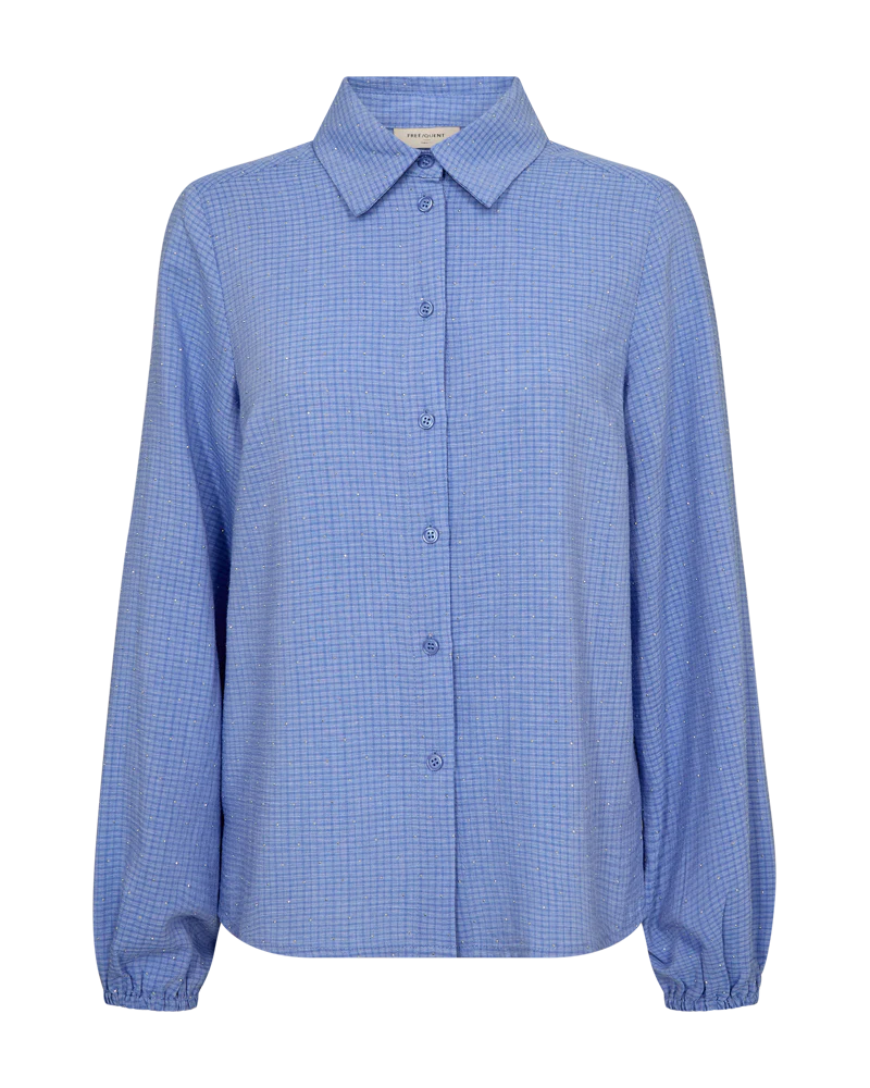 Freequent Shine Blouse wedgewood melange