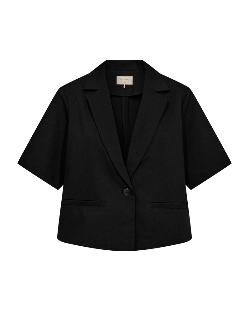 Freequent Maeve Blazer Cropped zwart