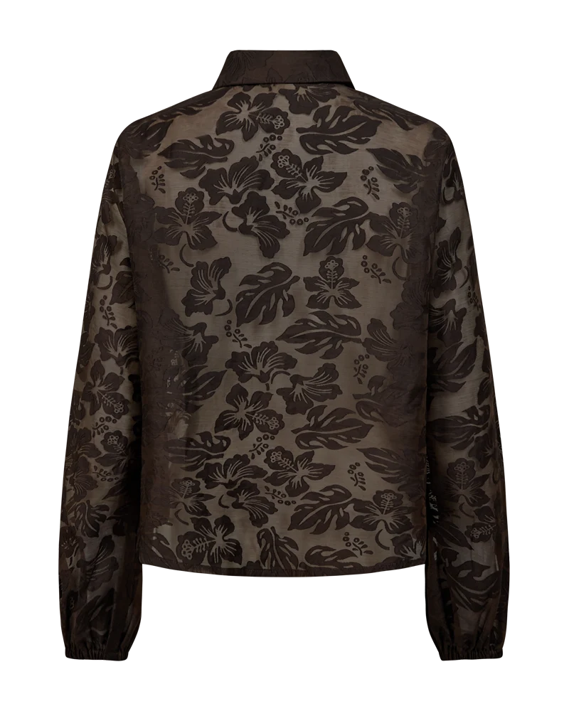 Freequent Simme Shirt mole brown