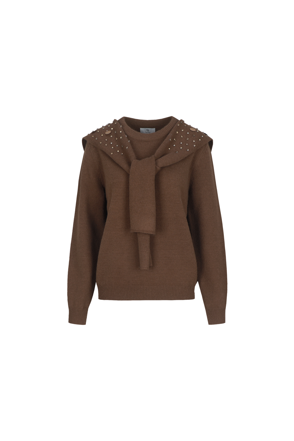 C&S Kimmie Knit Pullover dark walnut