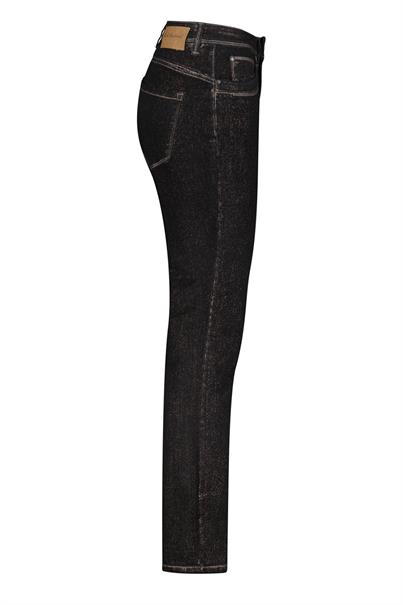 Red Button Laila Sparckle Regular Rise zwart/goud