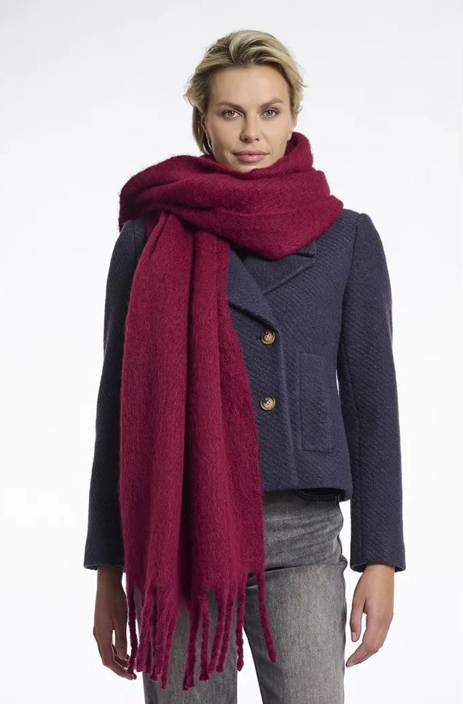 Rino Pelle Gella Sjaal sugar plum