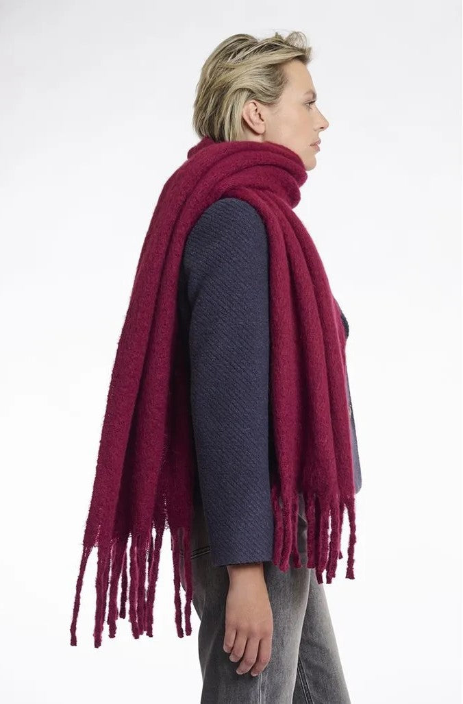 Rino Pelle Gella Sjaal sugar plum