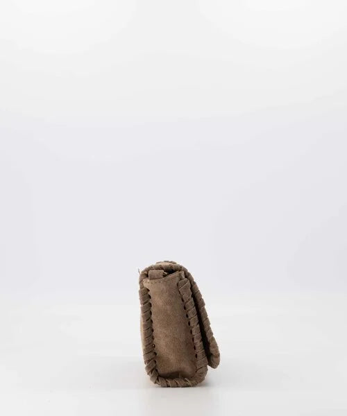Romee Crossbody Tas Suede Taupe T340