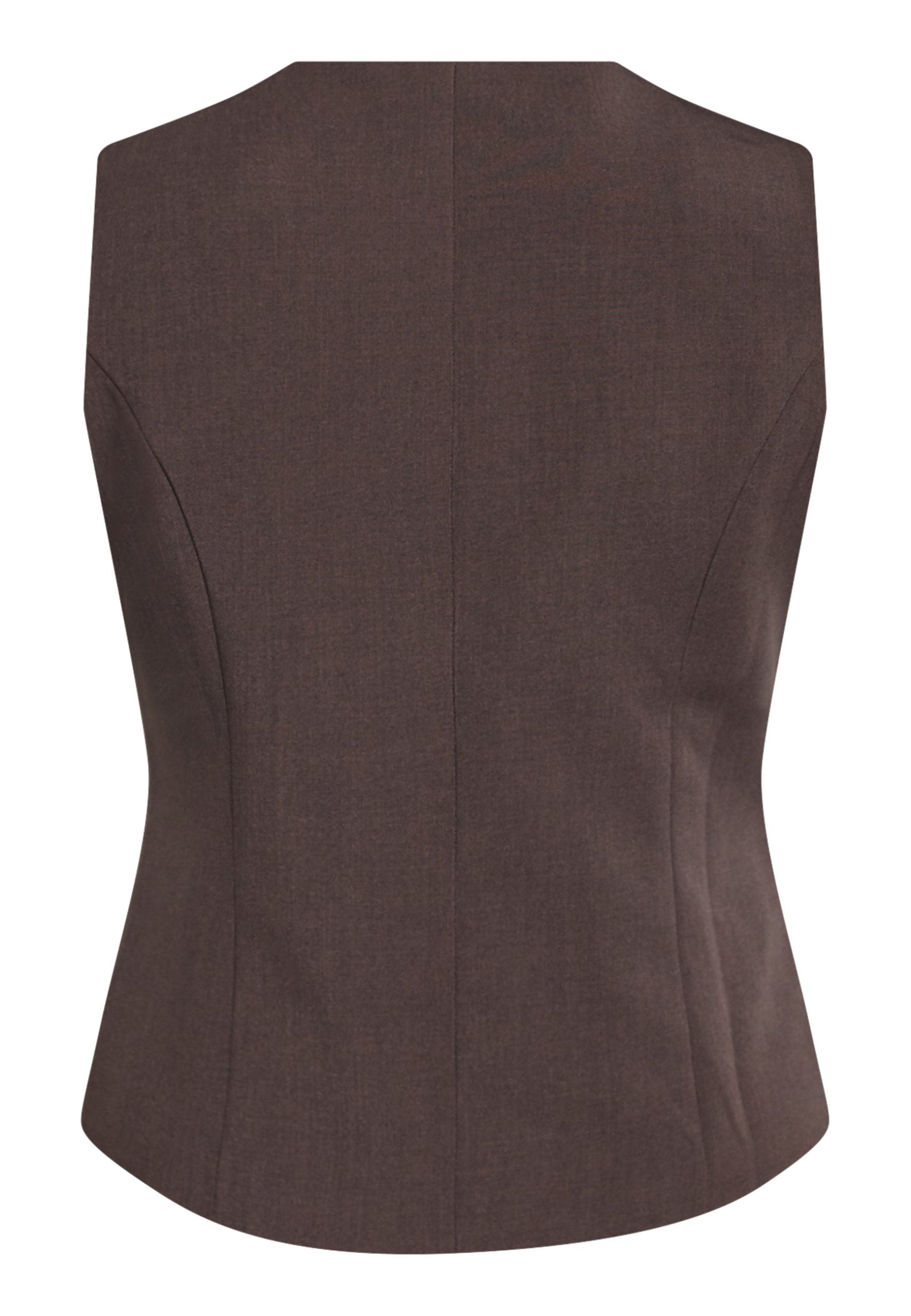 Sisterspoint Gema Gilet dark chocolate