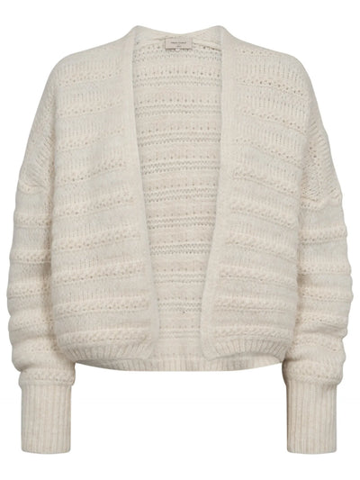Freequent Wave Vest Cardigan moonbeam