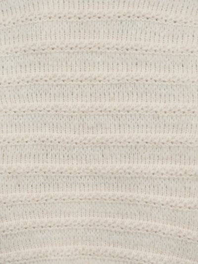 Freequent Wave Vest Cardigan moonbeam