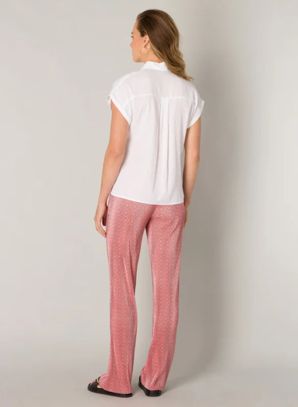 Ivy Beau Chloe Blouse bright white