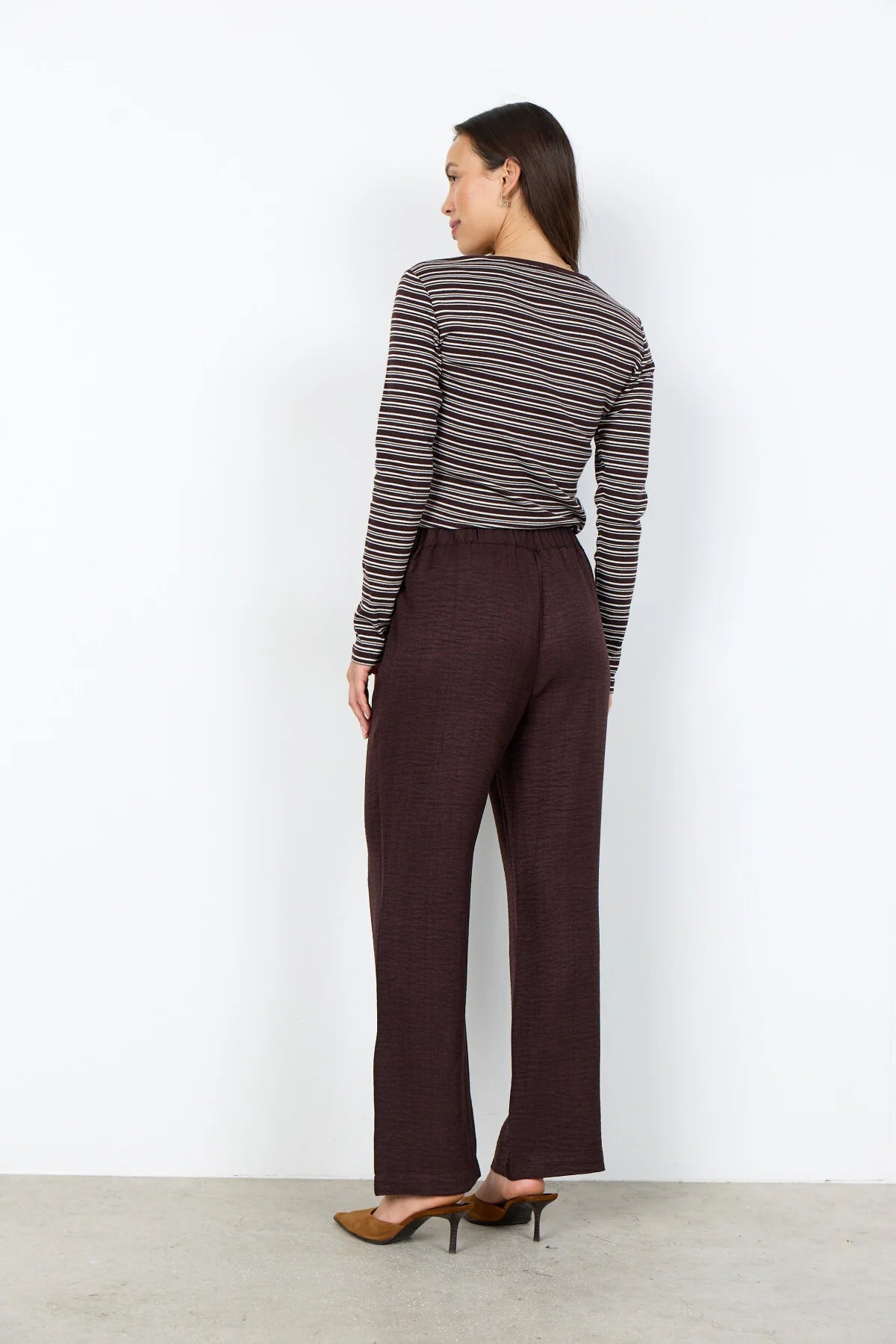 SoyaConcept Charissa 3-C Broek choco