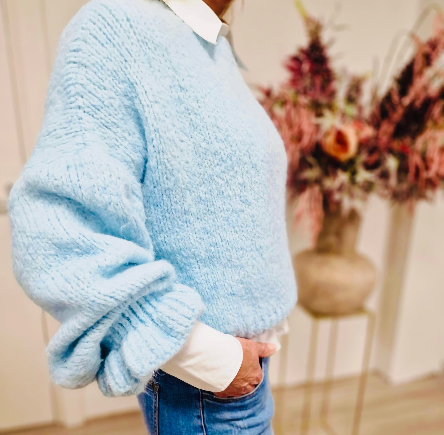 Boebou Sal Trui lichtblauw 0194