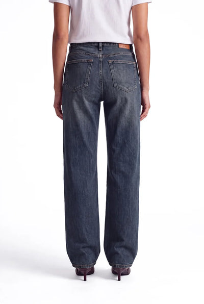 Florez Sophie Straight Jeans tobacco blue