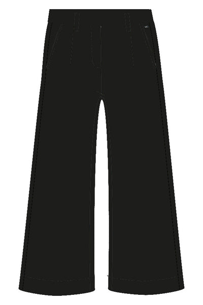 Mi Piace Travel Culotte Broek Pleated Waistband 202818 zwart
