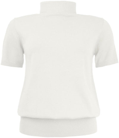 NED Mayra 1/2 SS-RMB Brei Top ecru