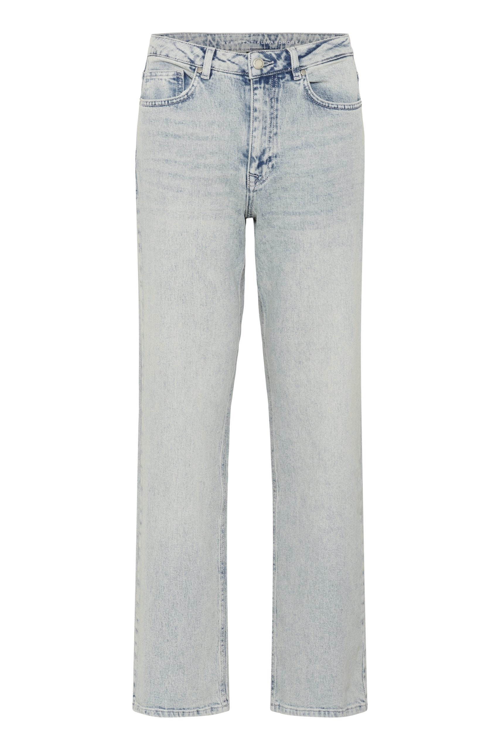 My Essential Wardrobe Jeans Louis 139 High Wide Broek L34 light blue wash