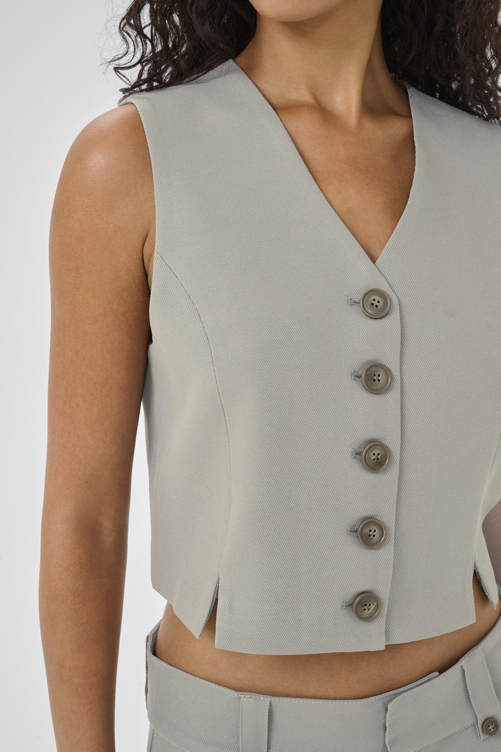 My Essential Wardrobe DisaMW Vest Gilet moon mist
